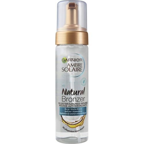 Garnier Ambre Solaire Natural Bronzer Mousse Autobronzante À La Noix De Coco 200ml 