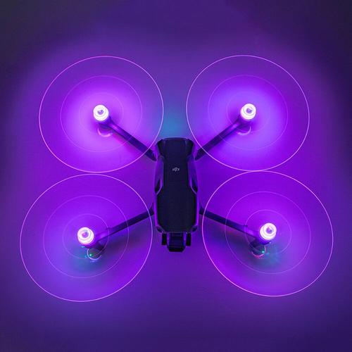 Startrc Feu Clignotant à Led HéLice Anneau Lumineux Vol De Nuit Pales ColoréEs Rechargeable Pour Dji Air 3 Rc Drone Quadcopter-Générique