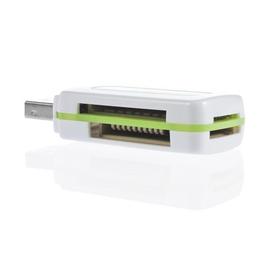 Lecteur USB multi carte :SD SDHC TF M2 MMC MS - Gris - Straße Tech ® -  Lecteur de carte - Achat & prix
