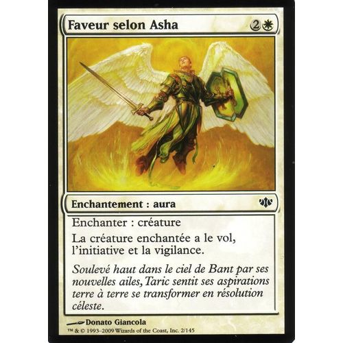 Faveur Selon Asha - Mtg - Conflux - C - 2/145