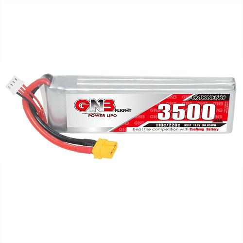 Batterie Lipo Gaoneng Gnb 11.1v 3500mah 110c 3s Avec Connecteur Xt60 T Pour Voitures Rc Tout-Terrain Et Sur Route, HéLicoptèRes Et Avions-Générique