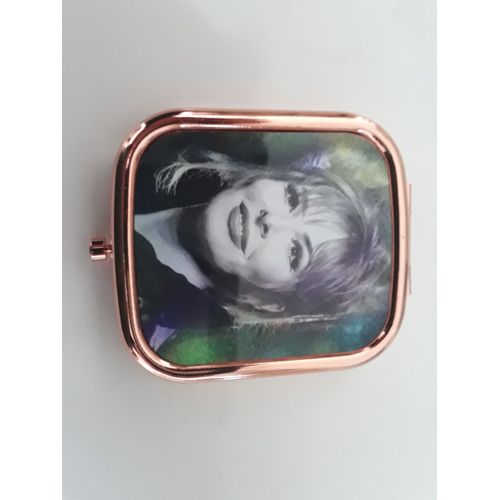Miroir De Poche (Mylene Farmer° Argenté