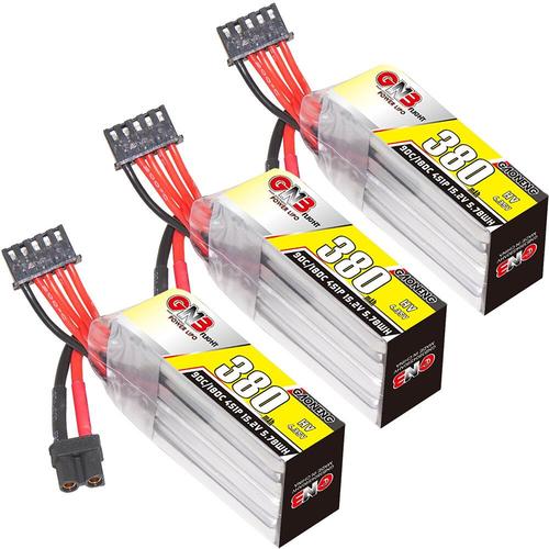 Batterie Lipo Gaoneng Gnb Lihv 4s 15.2v 380mah 90c Avec Prise Xt30 Pour Drone De Course Rc Fpv Cinewhoop Et Avion-Générique