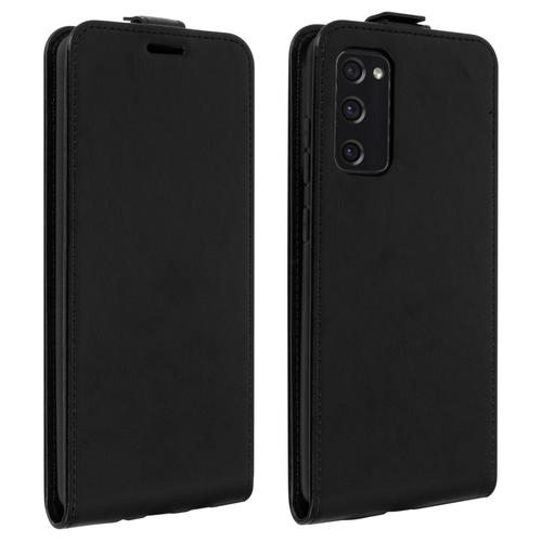 Étui Samsung Galaxy S20 Fe Clapet Vertical Protection Porte-Carte Noir