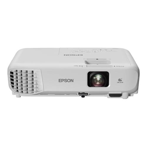 Epson EB-W06 - Projecteur 3LCD - portable - 3700 lumens (blanc) - 3700 lumens (couleur) - WXGA (1280 x 800) - 16:10 - 720p