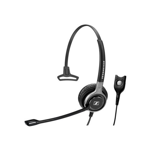 EPOS I SENNHEISER IMPACT SC 638 - Century - micro-casque - sur-oreille - filaire - Easy Disconnect - noir et argent