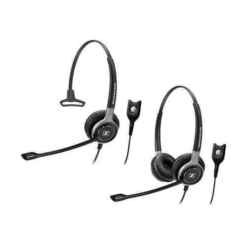 EPOS I SENNHEISER IMPACT SC 668 - Century - micro-casque - sur-oreille - filaire - noir et argent