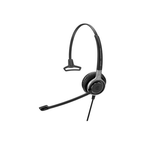 EPOS I SENNHEISER IMPACT SC 635 - Micro-casque - sur-oreille - filaire - jack 3,5mm - noir, argent