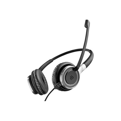 EPOS I SENNHEISER IMPACT SC 665 - Micro-casque - sur-oreille - filaire - jack 3,5mm - noir, argent