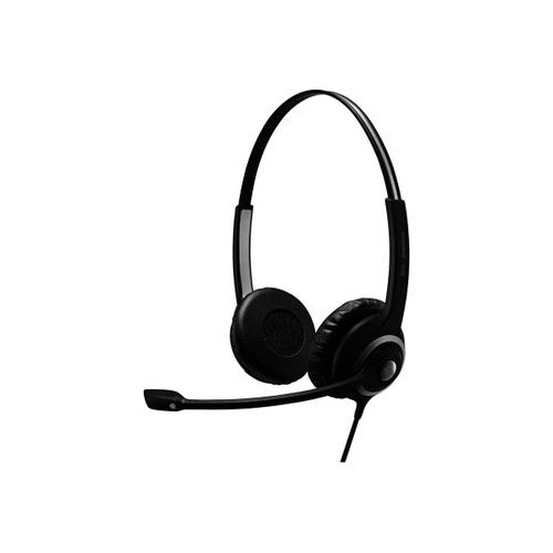 EPOS I SENNHEISER IMPACT SC 260 USB MS II - Micro-casque - sur-oreille - filaire - Suppresseur de bruit actif - noir