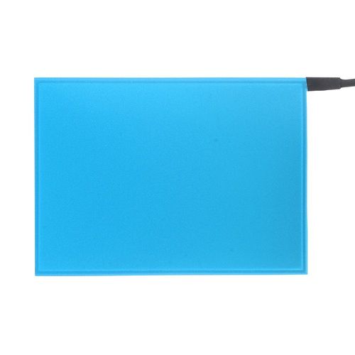 105mm X 148mm El Panneau Électroluminescents Feuille Neon Feuille + 12v Actionneur,Bleu
