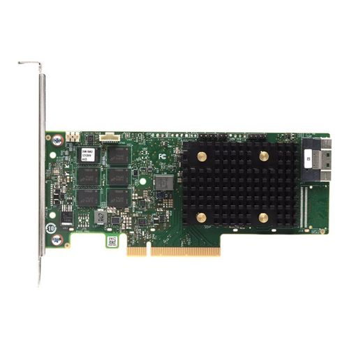 Lenovo ThinkSystem 940-8i - Contrôleur de stockage (RAID) - 8 Canal - SATA / SAS 12Gb/s - profil bas - RAID RAID 0, 1, 5, 6, 10, 50, JBOD, 60 - PCIe 4.0 x8 - pour ThinkSystem SR630 V2; SR645;...