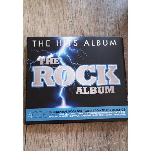 The Rock Album Compil 4 Cd / Import Uk. 80 Titres Rock /Zztop / Toto / Foreigner / Rainbow / Asia / Kiss /Status Quo / Benatar / Blondie /Billy Joël / Judas Priest / Quiet Riot.. Etc Top Import