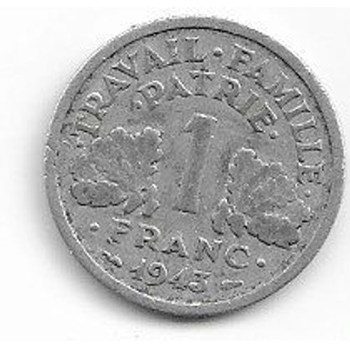 Piece 1 Franc 1943