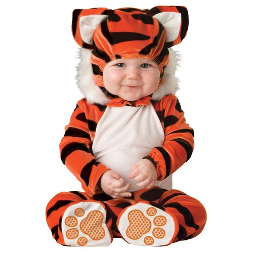 Déguisement Tigre Pour Bébé - Classique - Taille: 0-6 Mois (58-66 Cm)