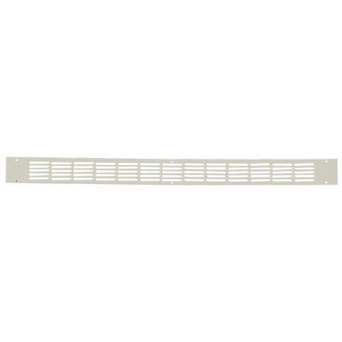 Grille d'entrée d'air acoustique plate noire - 375 x 30 mm - type 488 RENSON