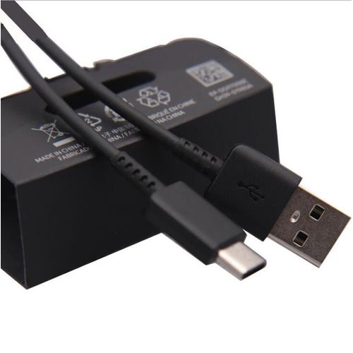 Samsung câble de charge [1x USB-prise mâle - 1x USB 3.1 prise mâle C] 1.2m noir