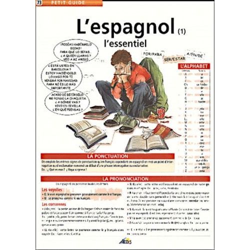 L'espagnol - Tome 1, L'essentiel