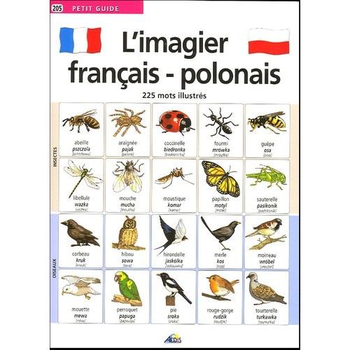 L'imagier Français-Polonais - 225 Mots Illustrés