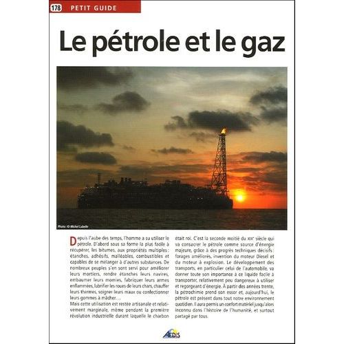 Le Pétrole Et Le Gaz