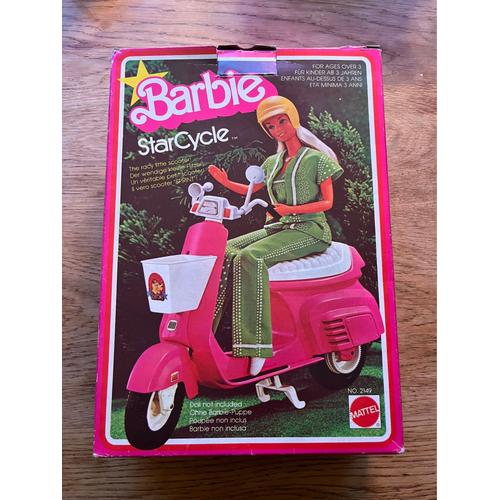 Scooter Starcycle Barbie Poupée Collection Mattel 1978