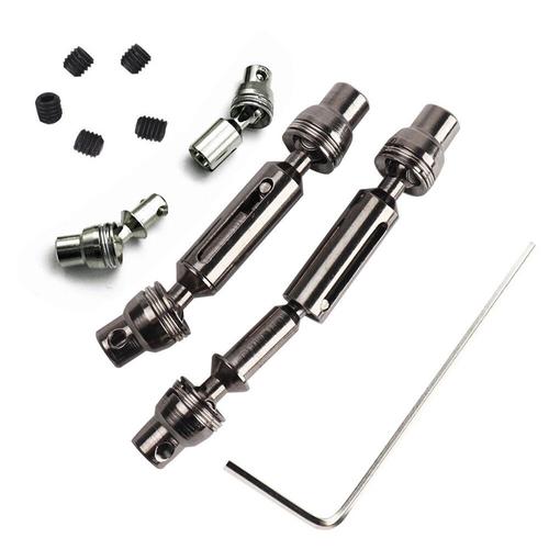 Arbre De Transmission 6x6 Pour PièCes De Voiture Rc Wpl B14 B24 B16 B36 B36-3 Jjrc Q60 En Argent-Générique