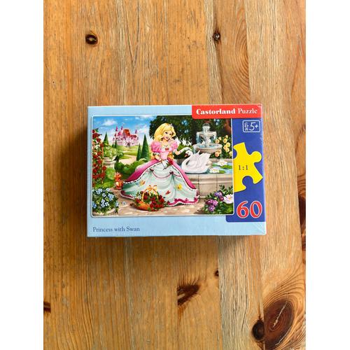 Puzzle 60 Pcs Princesse Et Un Cygne