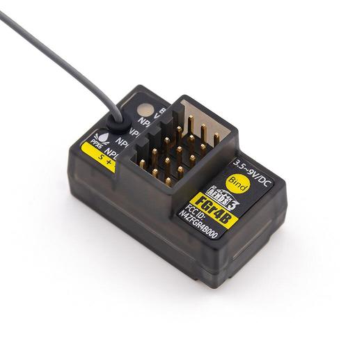 Flysky Fgr4b 2.4 Ghz 4ch Afhds 3 RéCepteur Rc Micro Mini Avec Sortie Pwm/Ppm/I-Bus/S.Bus/I-Bus2 Pour éMetteur Pl18 Nb4 Lite Nb4+ Rc Car Boat-Générique