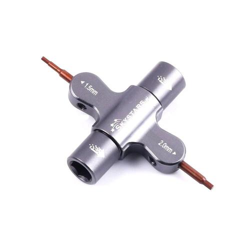 Clé Quad M5 Skystars 1.5mm/2mm Tournevis Avec Roulement Unidirectionnel IntéGré Pour Drone Rc Et CompéTition Fpv-Générique