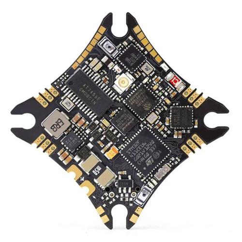 ContrôLeur De Vol Hglrc Specter 15a Elrs Aio De 25.5x25.5mm Avec Esc 4en1 De 15a, Uarts R1 Expresslrs Et RéCepteur 2.4g Rx Pour Drone De Course Fpv De 75-85mm Whoop Diy Et Toothpick De 3 Pouces-Générique