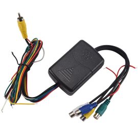4 Caméras En 1 Boîte De Convertisseur Canal Combinateur D'images Contrôle Vidéo Pour Le Système Conduite Voiture Vue Arrière Gauche Droite