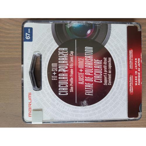 Filtre de polarisation circulaire 67 mm de marque MARUMI