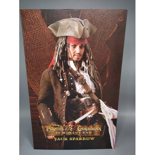 Hot Toys Pirates Of The Caribbean At World 's End Jack Sparrow Mms42 1/6 Scale Collectible Figure