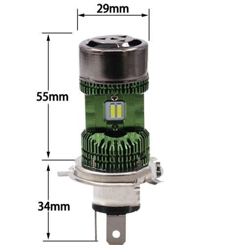 H4 Ampoules Menées De Voiture De Phare De Voiture 40w 4000lm Stylant 7000k Automotivo