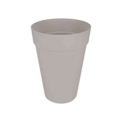 Pot De Fleurs Rond Elho Loft Urban Haut 42 - Gris - Ø 42 X H 56 Cm - Extérieur