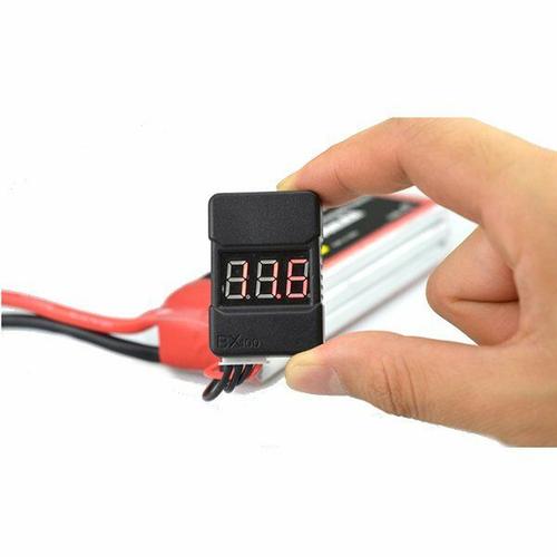 Testeur De Tension De Batterie Bx100 Avec Alarme De Tension Basse Et Buzzer Pour Batterie Lipo De 1 à 8s Pour Drones Rc Et Avions-Générique