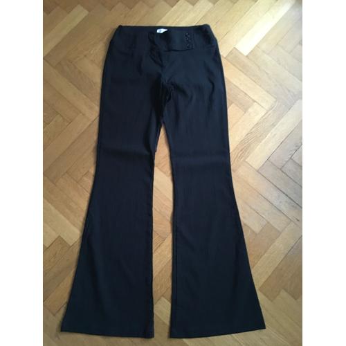 Pantalon Noir Flare Pimkie Taille 40