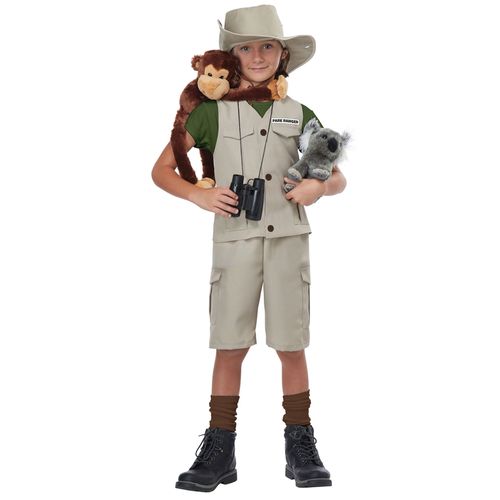 Déguisement Aventurier Enfant - Taille: L 10 - 12 Ans (148 Cm)