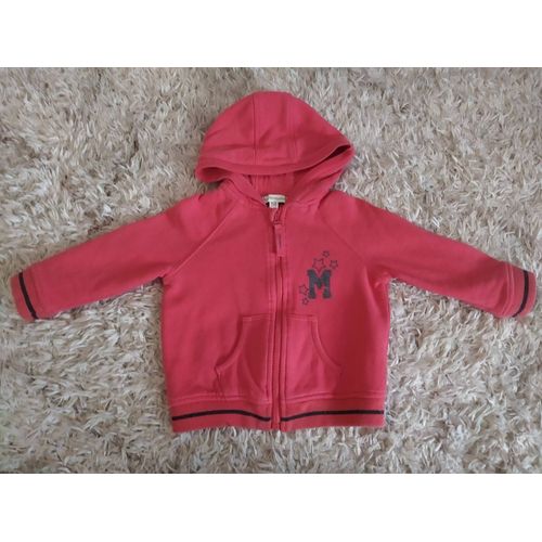 Gilet Zippé À Capuche 2 Ans