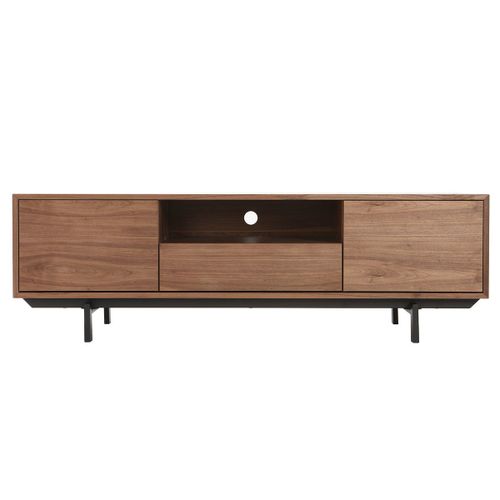 Meuble Tv Vintage 160 Cm Noyer Manny