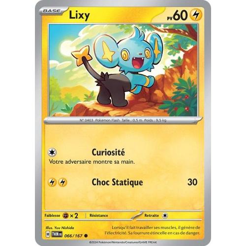 Carte Pokémon - Lixy - 066/167 - Mascarade Crépusculaire