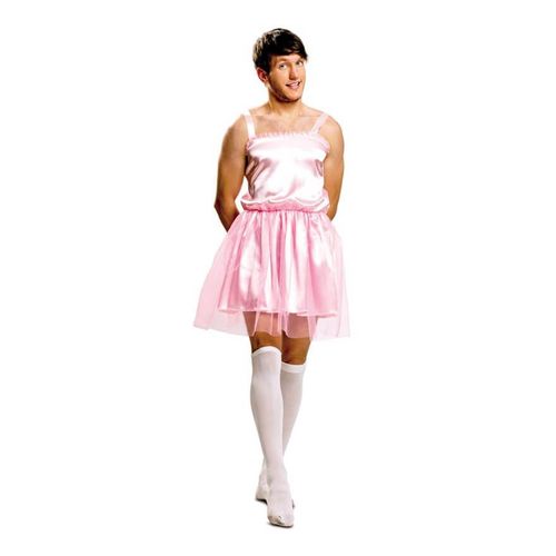 Déguisement Ballerine Rose Pour Homme (Taille M-L)