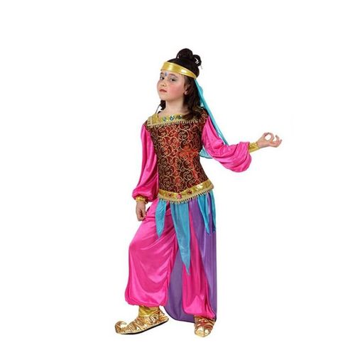 Déguisement Danseuse Orientale Rose Pour Enfants Plusieurs Tailles (Taille 10-12a)