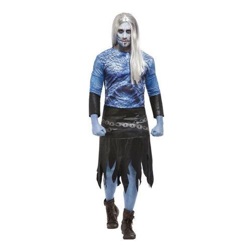 Costume Zombie Pour Les Hommes Blue Ice (Taille M)
