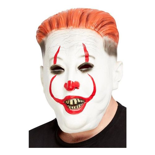Coréen Leader Latex Masque De Clown (Taille Unique Adulte)