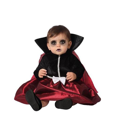 Vamp Costume Bébé Rouge Et Noir Et Les Enfants (Taille 6-12m)