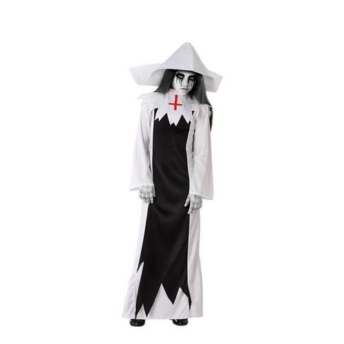 Costume Pour Les Filles White Zombie Nun (Taille 3-4a)