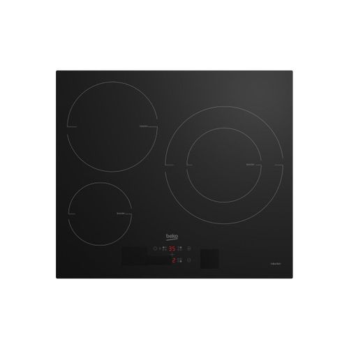 Beko HII63405MT Table de cuisson à induction Noir - 3 foyers