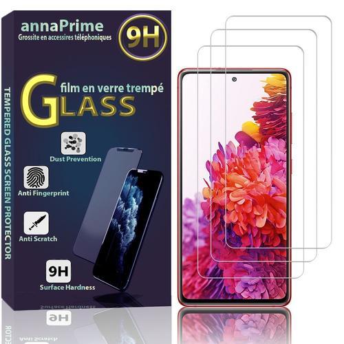 Lot / Pack De 3 Films Verre Trempé Pour Samsung Galaxy S20 Fe/ S20 Fe 4g/ S20 Fe 5g/ S20 Fan Edition/ S20 Lite 6.5" Protection D'écran