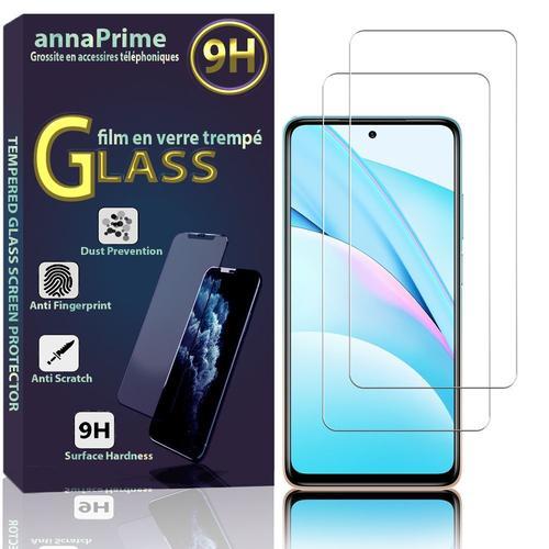 Lot / Pack De 2 Films Verre Trempé Pour Xiaomi Mi 10t Lite 5g/ 10t Lite 6.67" Protection D'écran